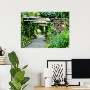 Spiritueller Pfad Inspirationspopster Poster