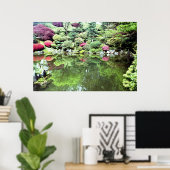 Spiritueller Teich Poster (Heimbüro)