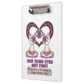 spiritueller Valentinstag Klemmbrett (Links)