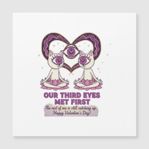 spiritueller Valentinstag Magnetkarte