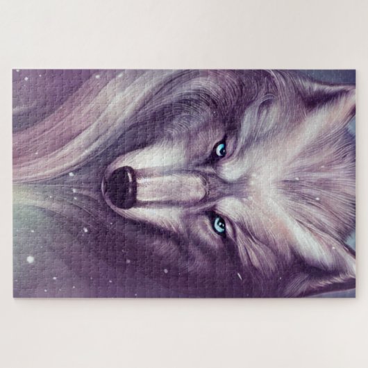 Spiritueller Wolf Jigsaw Puzzle (Horizontal)