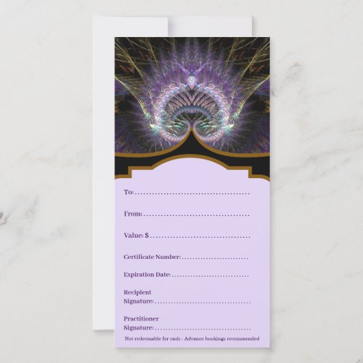 Spirituelles Baumgeschenk (Rückseite)