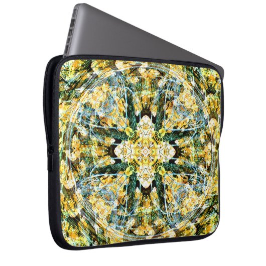 Spirituelles Blühen....... Laptopschutzhülle (Vorne Rechts)