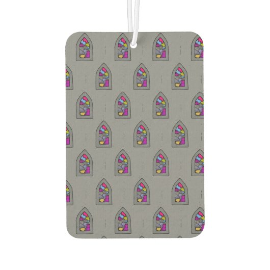 Spirituelles Fenster Autolufterfrischer (Rückseite)