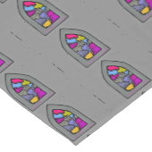 Spirituelles Fenster II Kurzer Tischläufer (Ecke)