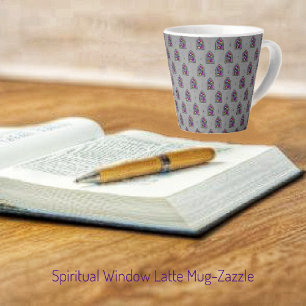 Spirituelles Fenster Milchtasse