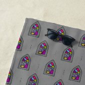 Spirituelles Fenster Strandtuch (Beispiel)