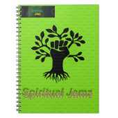 Spirituelles Jamz Notebook Notizblock (Vorderseite)
