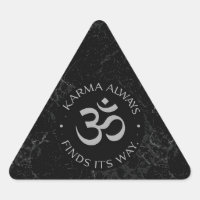 Spirituelles Karma Om Design - Sammlung zur Achtun