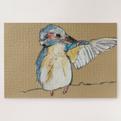 Spirituelles Kingfisher Puzzle von Molly Magdalain (Horizontal)