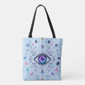 Spirituelles Kosmisches Design Tasche (Rückseite)