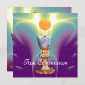 SPIRITUELLES LICHT 1. Heilige Kommune / Christenin Einladung (Vorne/Hinten)