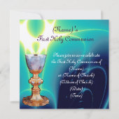 SPIRITUELLES LICHT 1. Heilige Kommune / Christenin Einladung (Rückseite)