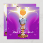 SPIRITUELLES LICHT 1. Heilige Kommune / Christenin Einladung (Vorne/Hinten)