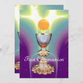 SPIRITUELLES LICHT 1. Heilige Kommune / Christenin Einladung (Vorne/Hinten)