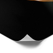 Spirituelles Licht in geschlossenen Händen Poster (Ecke)