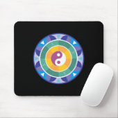 Spirituelles Mandala Regenbogenfarbenes chinesisch Mousepad (Mit Mouse)