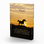 spirituelles Memorial mit Individuelle Name Fotoblock (Rechts)