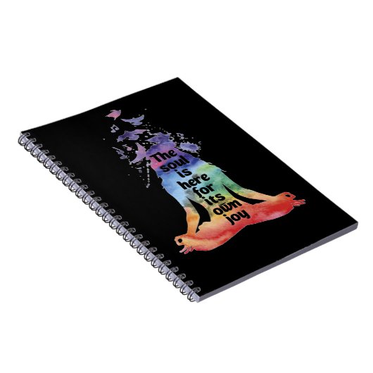 Spirituelles Notebook Notizblock (Rechte Seite)