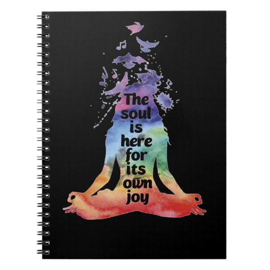 Spirituelles Notebook Notizblock (Vorderseite)