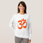 Spirituelles Om Symbol T-Shirt (Vorne ganz)