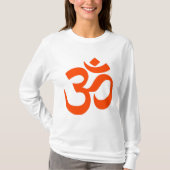 Spirituelles Om Symbol T-Shirt (Vorderseite)
