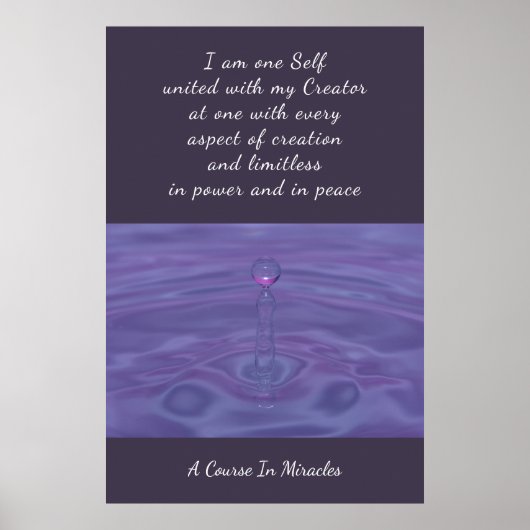 Spirituelles Poster Einheit 61 cm x 91,4 cm (Vorne)