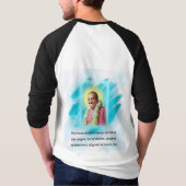 "Spirituelles Prestige T-Shirt: Meher Baba Portrai T-Shirt (Rückseite)