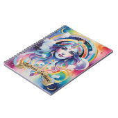 Spirituelles Rainbow Astral Gateway Spellbook Notizblock (Linke Seite)