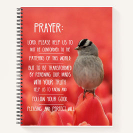 Spirituelles Reisebericht: Römer 12:2 Gebet Notizblock