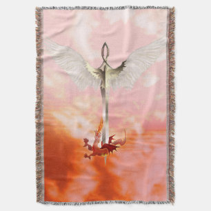 Spirituelles Schwert & Dragon Decke