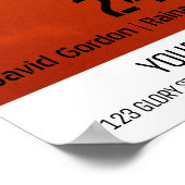 Spirituelles Schwert & Dragon Poster (Ecke)