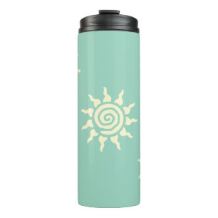 Spirituelles Sonnensymbol - Energiespirale 9 Class Thermosbecher