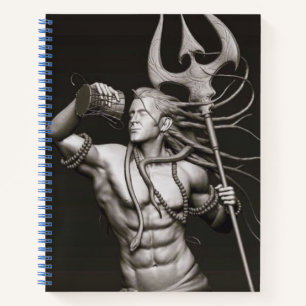 Spirituelles Stylish Shiva Notebook Notizblock