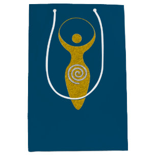 Spirituelles Symbol - Göttin der Erde Gaya 1 Flame Mittlere Geschenktüte