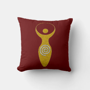Spirituelles Symbol - Göttin der Erde Gaya 1 Neck Kissen