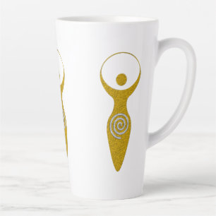 Spirituelles Symbol - Göttin der Erde Gaya 1 Neck  Milchtasse