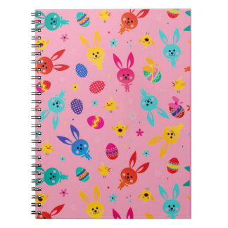 Spirituelles und farbenfrohes Design Kinder Spiral Notizblock