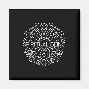 Spirituelles Wesen im Mandala-Yoga - 9-zackiger St Magnet
