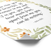 Spirituelles Zitat Poster (Ecke)