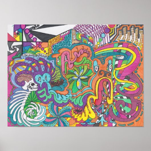 Spirituosen aus farblosem Amok Poster (Vorne)