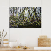 Spirituosen aus Wäldern Druck von Ölgemälden Poster (Küche)