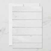 Spirituosen Backen Helle Weihnachtsfeier Einladung (Rückseite)