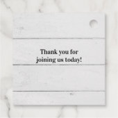 Spirituosen Backen Helle Weihnachtsfeier Geschenkanhänger (Rückseite)