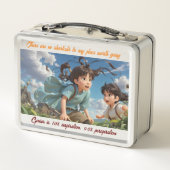 Spirituosen Bento Box Studio Ghibli Edition Metall Brotdose (Rückseite)