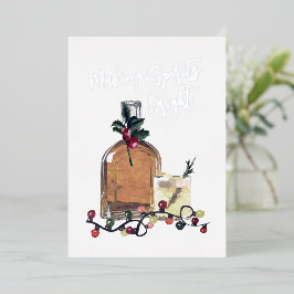 Spirituosen Bright Festival Whisky Urlaub Folieneinladung