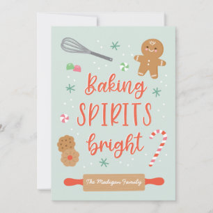 Spirituosen Bright Holiday Card