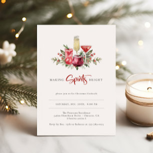 Spirituosen Brötchen Cocktail Party Einladung