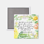 Spirituosen | Christliche Kunst Magnet (Vorderseite/Rückseite)