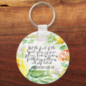 Spirituosen | Christliche Kunst Schlüsselanhänger (Vorderseite)